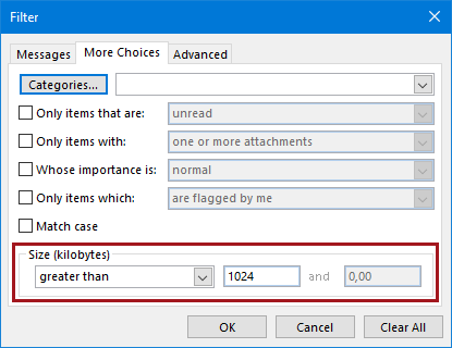 change font color in outlook conditional formatting